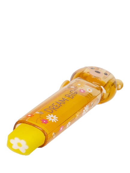 Legami Sweet Bear Retractable Eraser, Brown/Multi - view 2, Brown/Multi