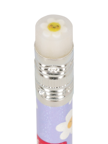 Legami Daisy Pencil, Purple/Multi - view 2, Purple/Multi