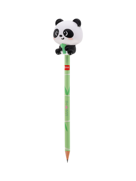 Legami Squeezies Squishy Panda 'Hug Me' Anti-Stress Pencil - view 2, Multi Multi