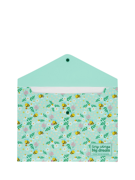 Legami Bee Fold & Order Document Folder, Multi - view 2, Multi Multi