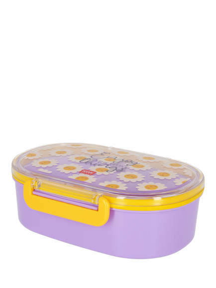 Legami Daisy Snack & Go Organiser Box, Purple - view 2, Purple Multi Purple