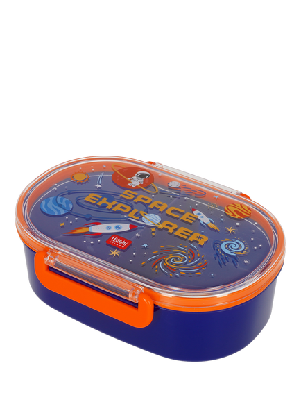 Legami Space Snack & Go Snack Box, Multi, Multi Multi