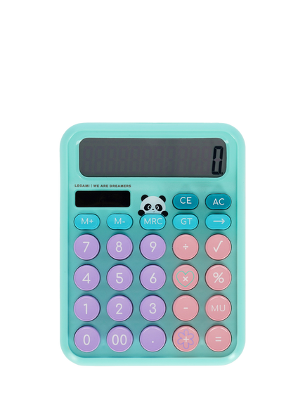 Legami Panda Pocket Calculator, Multi, Multi Multi