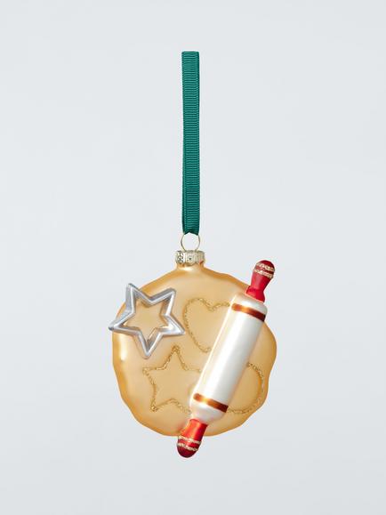 John Lewis Curate & Collect Cutter & Rolling Pin Bauble, Multi, Multi