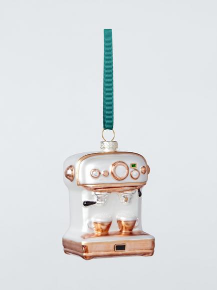 John Lewis Curate & Collect Coffee Machine Bauble, Multi, Multi
