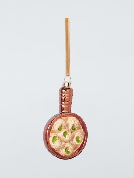 John Lewis The Connoisseur Escargot Pan Bauble, Multi, Multi