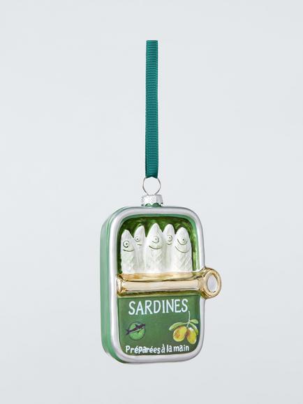 John Lewis Curate & Collect Sardine Tin Bauble, Multi, Multi