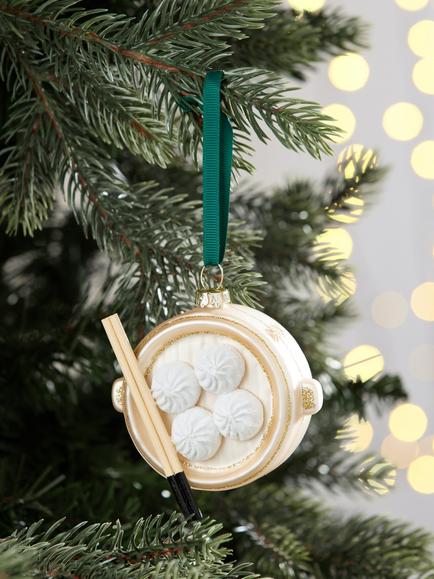 John Lewis Curate & Collect Steamed Bao Buns Bauble, Multi - view 2, Multi
