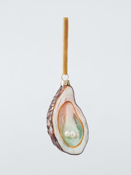 John Lewis The Connoisseur Oyster with Pearl Bauble, Oyster