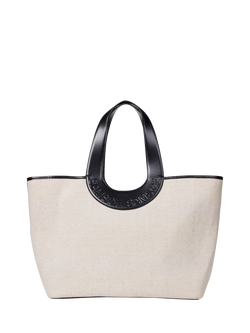Samsøe Samsøe Saberta Beach Tote Bag, Bone White, Bone White