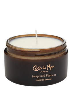 Coco de Mer Enraptured Figment Massage Candle, Black