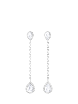 IBB Cubic Zirconia Teardrop Earrings, Multi, Multi