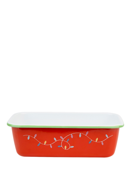 Talking Tables Fun Santa Loaf Tin, 23cm, Red, Multi