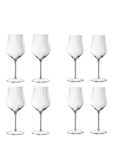 Nachtmann Aperitivo Cocktail Stemmed Crystal Glass, Set of 8, 640ml, Clear, Clear
