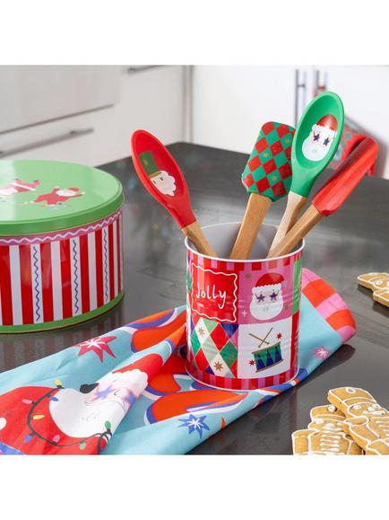 Talking Tables Fun Santa Kitchen Utensils, Set of 2 - view 2, Multi