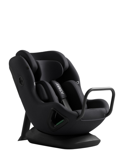 Axkid Minikid Core iSize Baby Car Seat, Coastal Storm Black, Coastal Storm Black