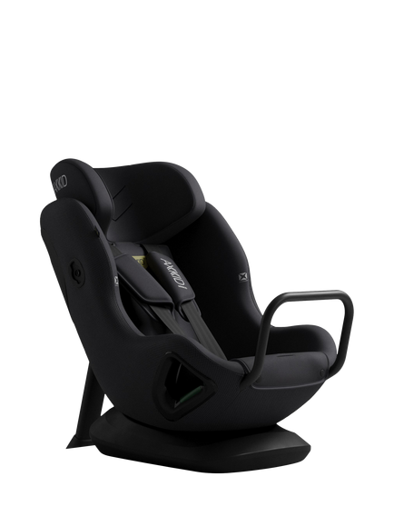 Axkid Minikid Core iSize Baby Car Seat, Coastal Storm Black - view 2, Coastal Storm Black