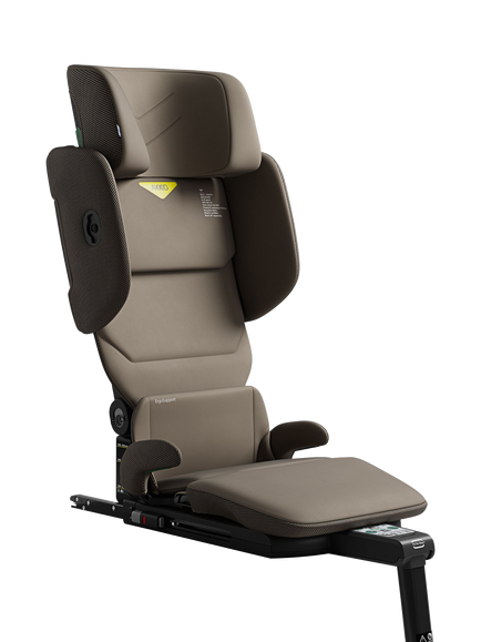 Axkid Up High Back Booster Seat, Driftwood Beige