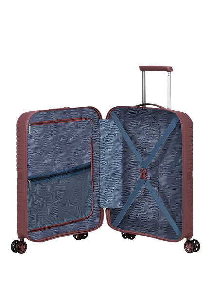 American Tourister Airconic 55cm 4-Wheel Cabin Suitcase, 33.5L - view 2, Mauve
