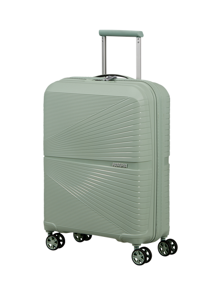 American Tourister Airconic 55cm 4-Wheel Cabin Suitcase, 33.5L, Sage