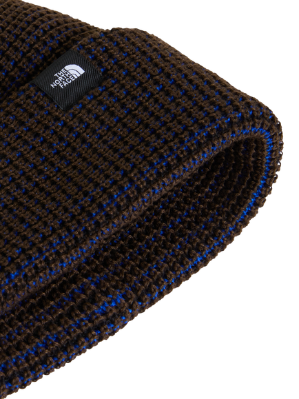 The North Face Fisherman Beanie Hat, Blue - view 2, Blue Multi