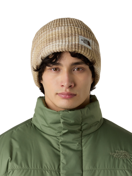 The North Face Salty Bae Lined Beanie, White Dune - view 2, White Dune