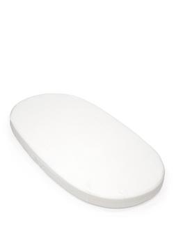 Stokke Sleepi V3 Bed Fitted Sheet, White, White