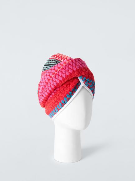 Margo Selby Faversham Hair Wrap, Red/Pink, Red/Pink