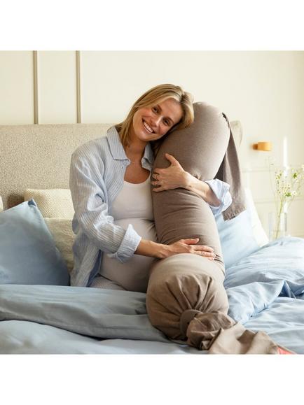 bbhugme Pregnancy Pillow - view 2, Hazel Brown
