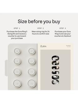 Oura Ring 5 Sizing Kit - view 2, Grey