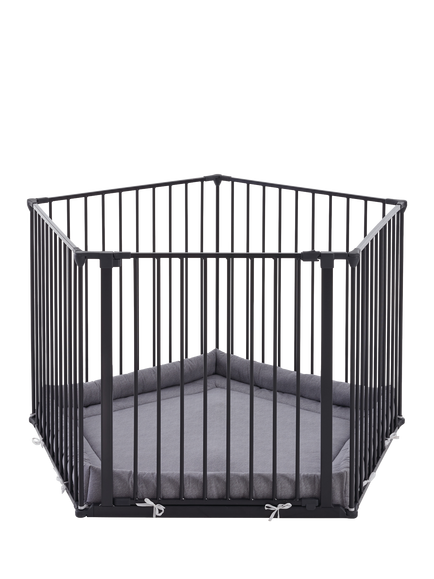 BabyDan Pentagon Playpen, Black, Black