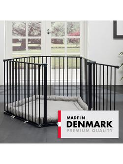 BabyDan Pentagon Playpen, Black - view 2, Black