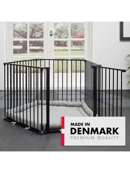 BabyDan Pentagon Playpen, Black - view 2, Black