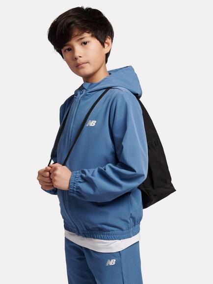 New Balance Kids' Sport Drawstring Backpack - view 2, Nb Caviar