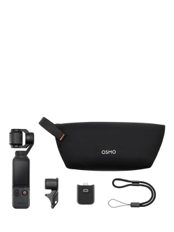 DJI Osmo Pocket 4 Vlogging Camera, 4K, Black - view 2, Black