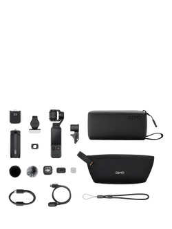 DJI Osmo Pocket 4 Vlogging Camera, 4K, Creator Combo, Black - view 2, Black