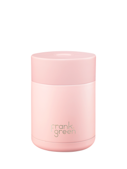 frank green Ceramic Insulated Food Container, 475ml, Blushed, Blushed