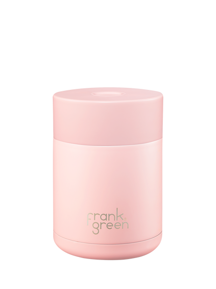 frank green Ceramic Insulated Food Container, 475ml, Blushed