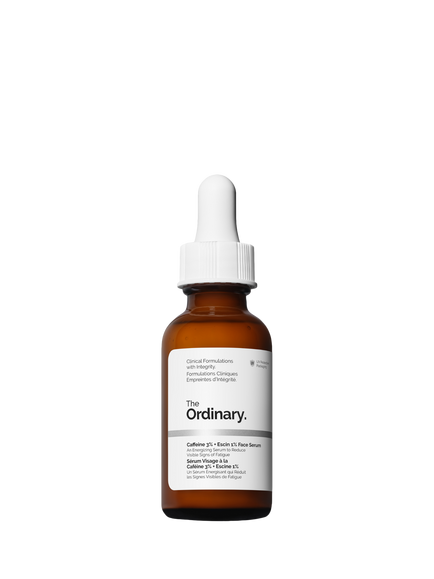The Ordinary Caffeine 3% + Escin 1% Face Serum, 30ml, Clear