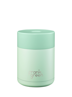 frank green Ceramic Insulated Food Container, 475ml, Mint Gelato, Mint Gelato