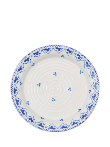 Sophie Conran for Portmeirion Blue Porcelain Tea Plates, Set of 4, 15cm, Multi