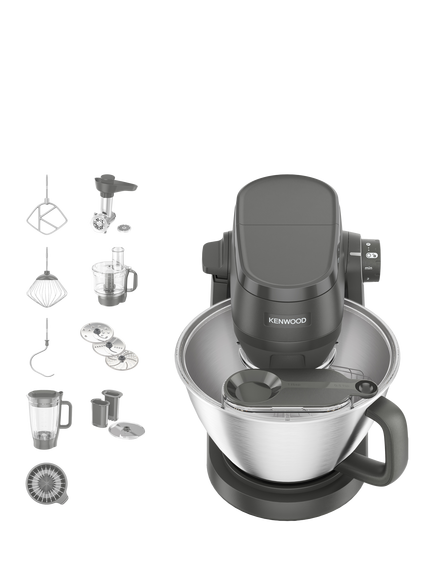 Kenwood Multi Tasker Food Mixer, Grey, Grey