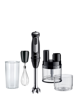 Braun MQ55755M MultiQuick 5 Pro Hand Food Blender, Black, Black