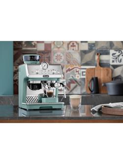 De'Longhi EC9155 Manual Bean to Cup Coffee Machine, Green - view 2, Green