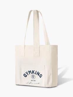 Gym King Harmony Tote Bag, Cream, Cream