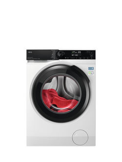 AEG OUTLET 7000 LFSR74144UD Freestanding Washing Machine, 10kg Load, 1400rpm Spin, Like New, White, White