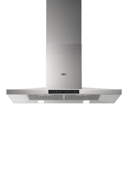 AEG OUTLET DKB5960HM Chimney Cooker Hood, Like New, Stainless Steel Matt, Stainless Steel Matt