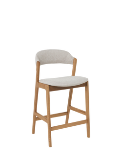 John Lewis OUTLET Santino Bar Stool, Like New, Oak, Oak