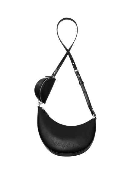 kate spade new york Duo Leather Handbag, Black/Silver, Black/Silver