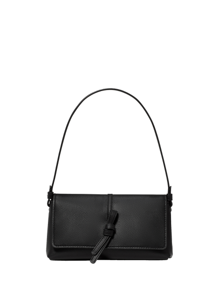 kate spade new york Loop Leather Shoulder Bag, Black, Black